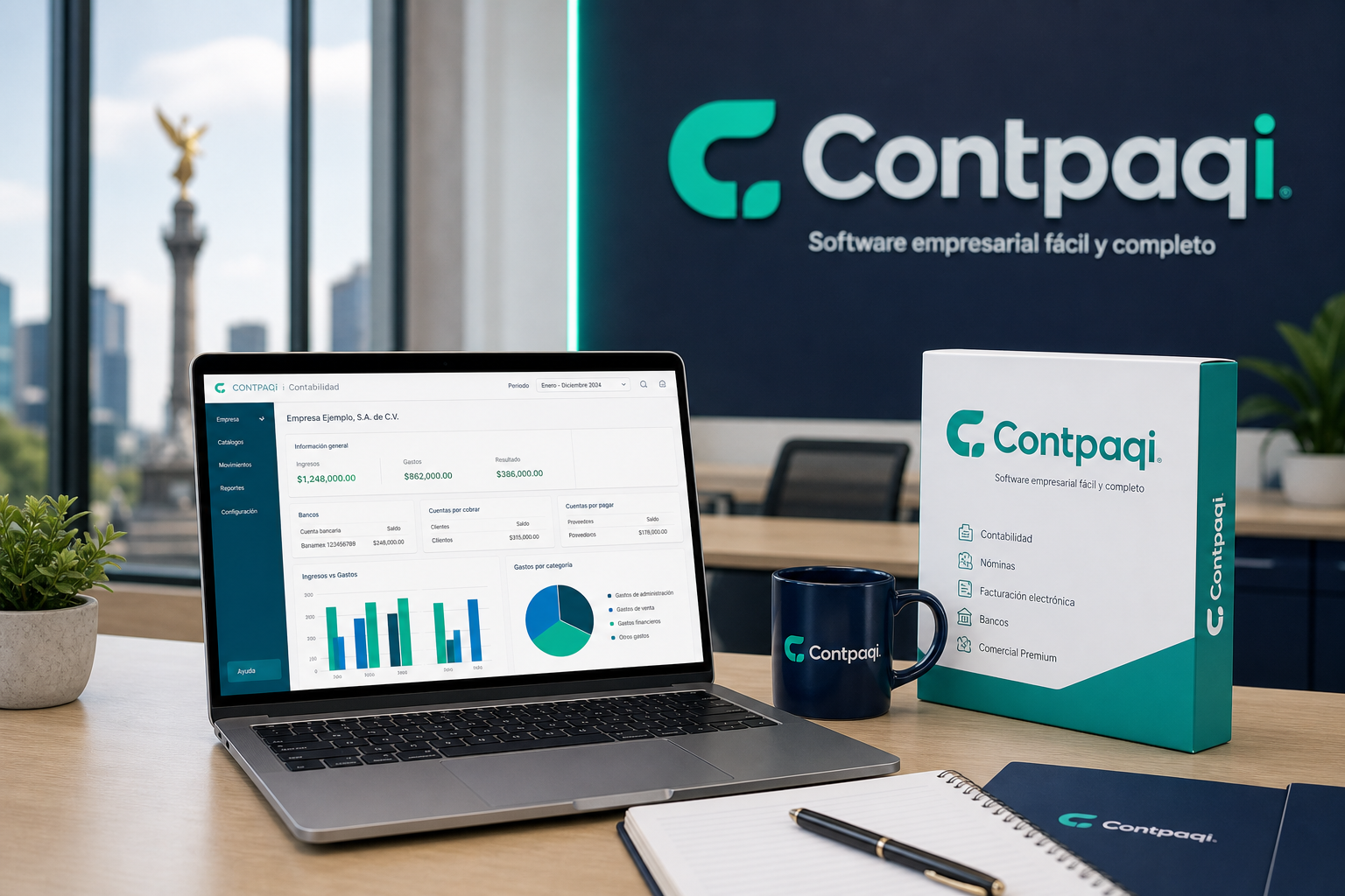 Venta y soporte de Contpaqi y paquetería